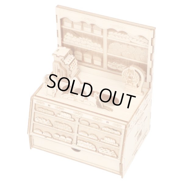 Photo7: Studio Ghibli Wooden Art ki-gu-mi Craft kit Kiki's Delivery Service Gutiokipan Bakery (7)