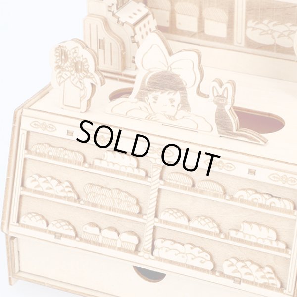 Photo9: Studio Ghibli Wooden Art ki-gu-mi Craft kit Kiki's Delivery Service Gutiokipan Bakery (9)