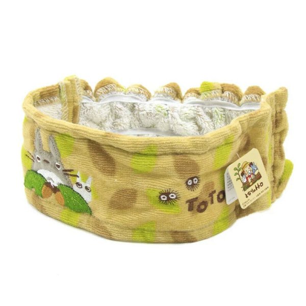 Photo1: Studio Ghibli My Neighbor Totoro Towel Hair bands Ha ni Tsutsumarete (1)