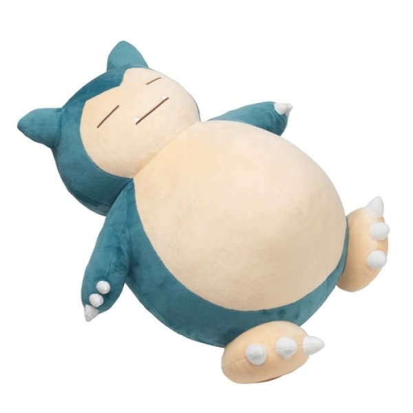 Photo1: Pokemon Center 2019 Snorlax Large size Plush doll 49 cm 19" (1)