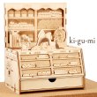 Photo3: Studio Ghibli Wooden Art ki-gu-mi Craft kit Kiki's Delivery Service Gutiokipan Bakery (3)