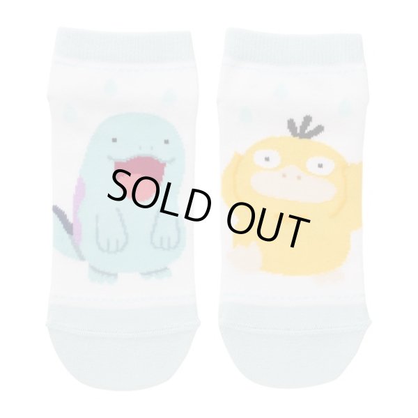 Photo1: Pokemon Center 2021 Pika Pika Friends Socks for Women 23 - 25 cm 1 Pair Psyduck Quagsire (1)