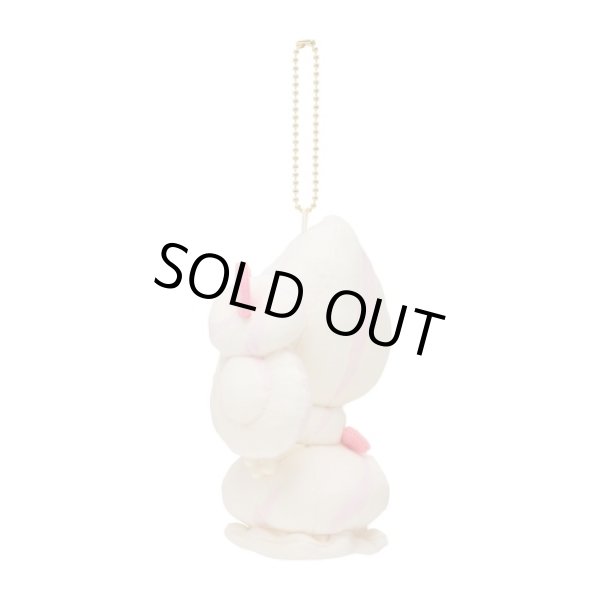 Photo2: Pokemon Center 2021 Mawhip a la mode Alcremie (Milky Vanilla) Plush Mascot Key chain (2)