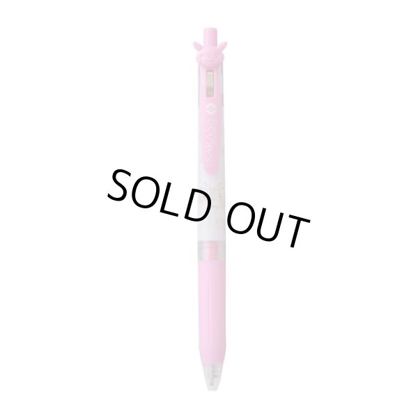 Photo1: Pokemon Center 2020 ZEBRA SARASA Pikachu Cherry Blossoms Ballpoint pen Light pink (1)