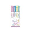 Photo1: Pokemon 2021 MILDLINER 5 colors Highlighter B set (1)