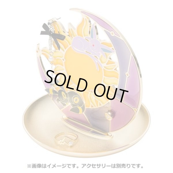Photo4: Pokemon Center 2021 Pokemon accessory Series Jewelry Display stand Tray Umbreon & Espeon (4)
