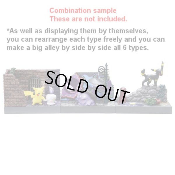 Photo5: Pokemon 2021 Pokemon Town Back alley at night #6 Mimikyu Figure (5)