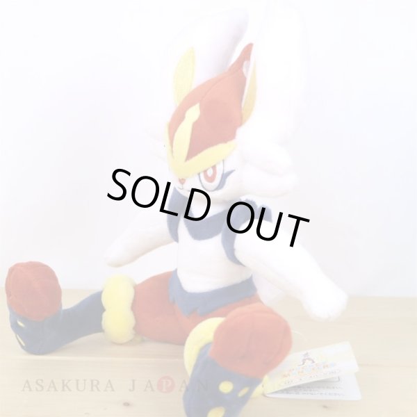 Photo2: Pokemon 2021 ALL STAR COLLECTION Cinderace Plush Toy SAN-EI (2)