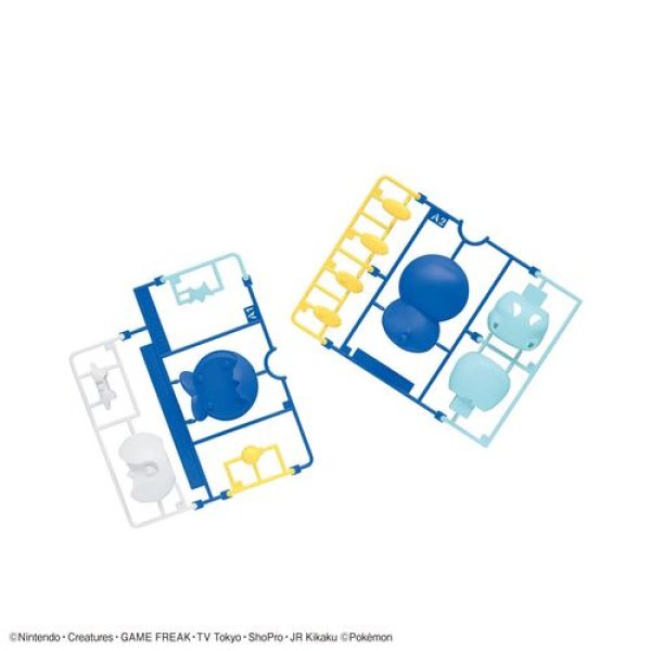 Photo3: Pokemon 2021 PLAMO Collection Quick!! 06 Piplup Plastic Model Kit (3)