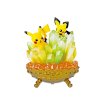 Photo1: Pokemon 2021 Gemstone Collection vol.1 #1 Pikachu Pichu Mini Figure (1)
