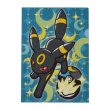 Photo1: Pokemon Center 2021 BALL FREAK A4 Size Clear File Folder Umbreon Moon Ball (1)