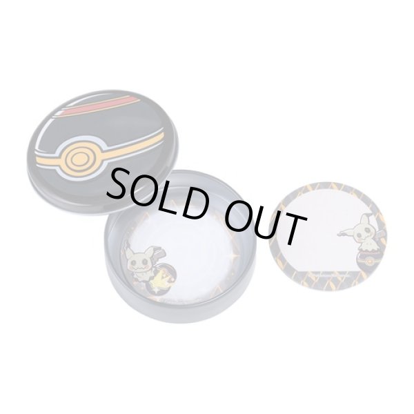 Photo1: Pokemon Center 2021 BALL FREAK Sticky note Tin Mimikyu Luxury Ball ver. (1)