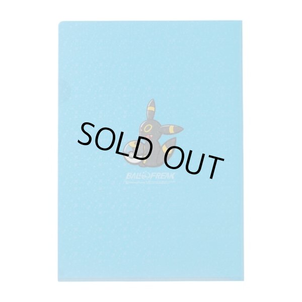 Photo2: Pokemon Center 2021 BALL FREAK A4 Size Clear File Folder Umbreon Moon Ball (2)