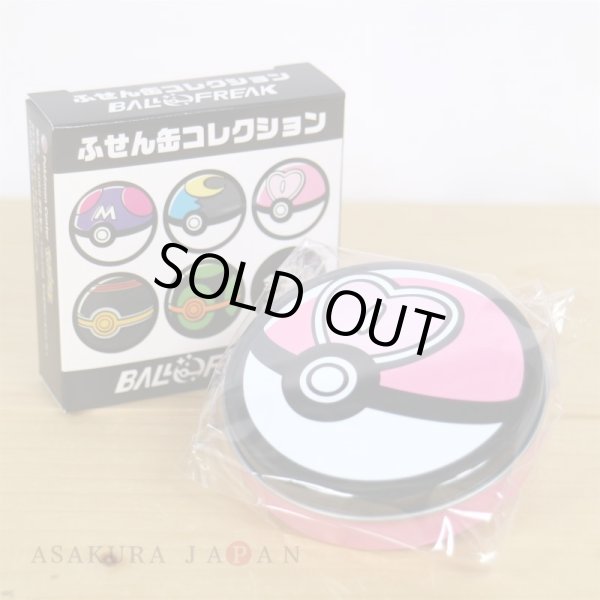 Photo2: Pokemon Center 2021 BALL FREAK Sticky note Tin Sylveon Love Ball ver. (2)