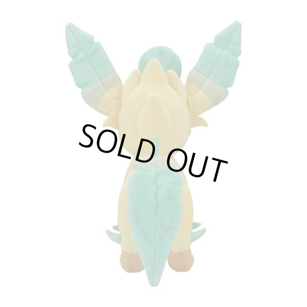 Photo2: Pokemon Center 2021 Eievui Collection Leafeon Plush doll (2)