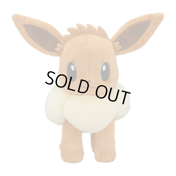 Photo1: Pokemon Center 2021 Eievui Collection Eevee Plush doll (1)