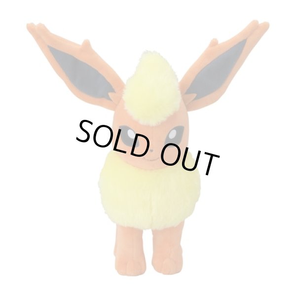 Photo1: Pokemon Center 2021 Eievui Collection Flareon Plush doll (1)