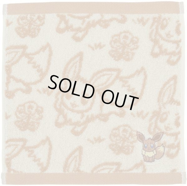 Photo1: Pokemon Center 2021 Eievui Collection Hand towel Handkerchief Eevee (1)