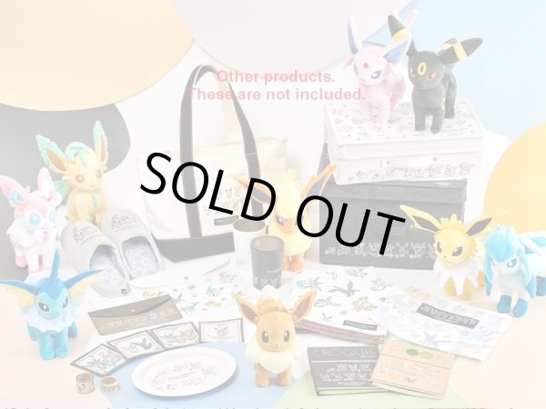 Photo3: Pokemon Center 2021 Eievui Collection Hand towel Handkerchief Flareon (3)