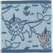 Photo1: Pokemon Center 2021 Eievui Collection Hand towel Handkerchief Vaporeon (1)