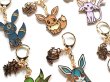 Photo3: Pokemon Center 2021 Eievui Collection Vaporeon Metal Key chain (3)