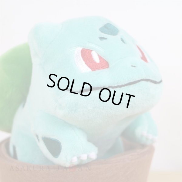 Photo5: Pokemon Center 2021 Grassy Gardening Bulbasaur Plush doll (5)