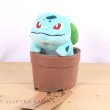 Photo4: Pokemon Center 2021 Grassy Gardening Bulbasaur Plush doll (4)