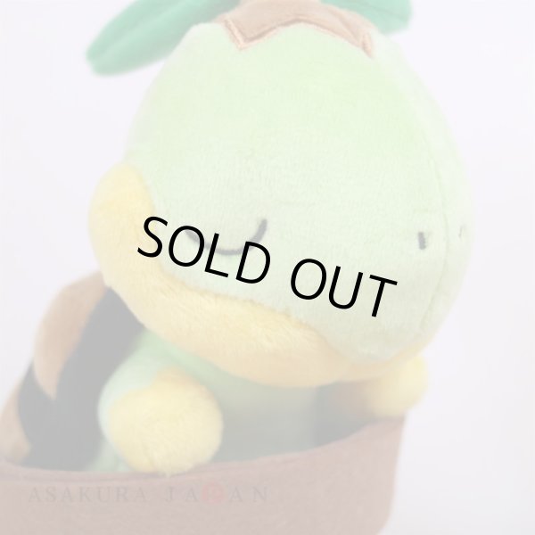 Photo5: Pokemon Center 2021 Grassy Gardening Turtwig Plush doll (5)