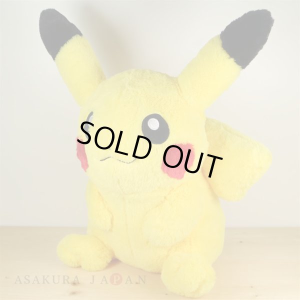 Photo4: Pokemon Center 2021 Giant Fluffy Plush Pikachu FUWA-FUWA toy (4)