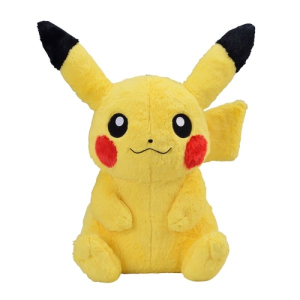 Photo1: Pokemon Center 2021 Giant Fluffy Plush Pikachu FUWA-FUWA toy (1)