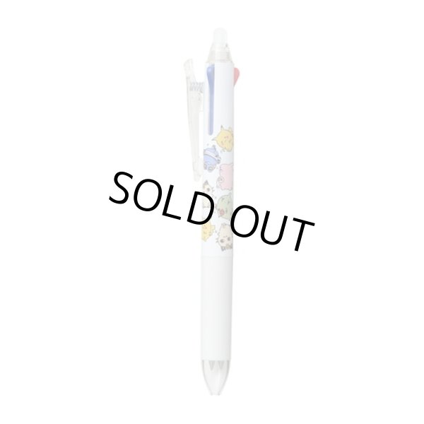 Photo2: Pokemon Center 2020 24 Hours Pokemon CHU Frixion Ball 3 Slim 3-Colors Ballpoint pen (2)