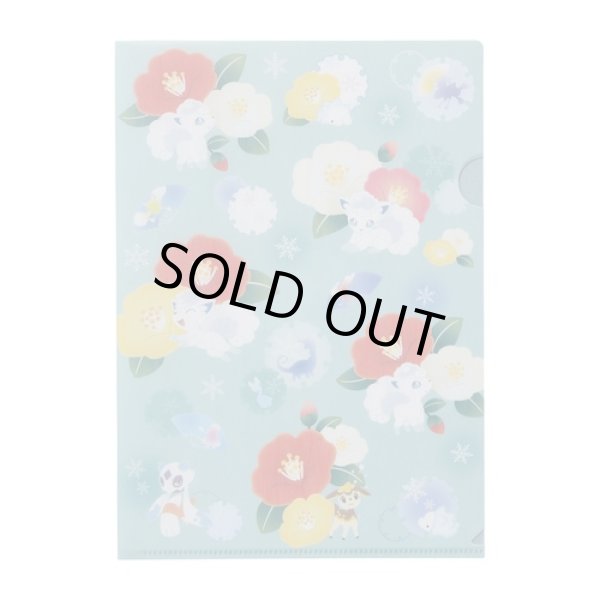 Photo4: Pokemon Center 2021 "Haru Natsu Aki Fuyu" A4 Size Clear File Folder 2pc Mew & Vulpix (4)