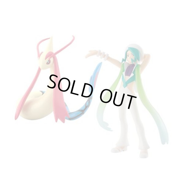 Photo2: BANDAI POKEMON SCALE WORLD Hoenn edition "Wallace & Milotic" 1/20 Figure (2)