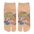 Photo1: Pokemon Center 2021 "Haru Natsu Aki Fuyu" Tabi Socks for Women 23 - 25 cm 1 Pair Mew (1)