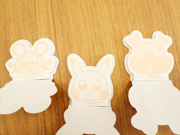 Photo3: Pokemon Center 2021 Pikachoose Face Memo pad 3 pcs (3)