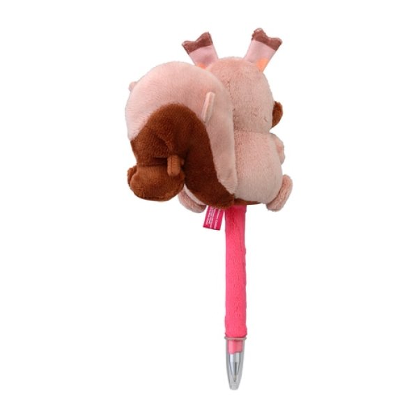 Photo3: Pokemon Center 2021 Pikachoose Greedent Ballpoint pen Bell inside Plush (3)