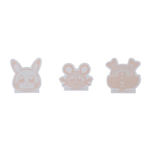 Photo2: Pokemon Center 2021 Pikachoose Face Memo pad 3 pcs (2)