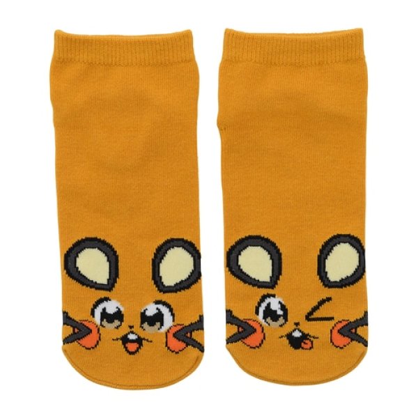 Photo1: Pokemon Center 2021 Pikachoose Socks for Women 23 - 25 cm 1 Pair Dedenne (1)