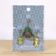 Photo2: Pokemon Center 2021 Metal Charm # 810 811 812 Grookey Thwackey Rillaboom (2)