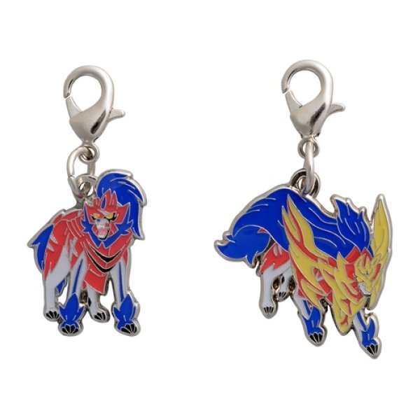 Photo1: Pokemon Center 2021 Metal Charm # 889 Zamazenta (Hero of Many Battles, Crowned Shield) (1)