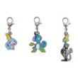 Photo1: Pokemon Center 2021 Metal Charm # 816 817 818 Sobble Drizzile Inteleon (1)