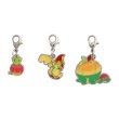 Photo1: Pokemon Center 2021 Metal Charm # 840 841 842 Applin Flapple Appletun (1)