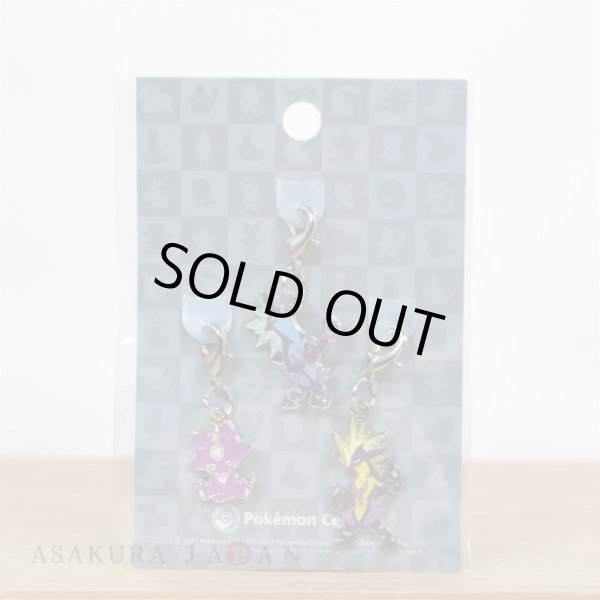 Photo2: Pokemon Center 2021 Metal Charm # 848 849 Toxel Toxtricity (Amped, Low Key Form) (2)