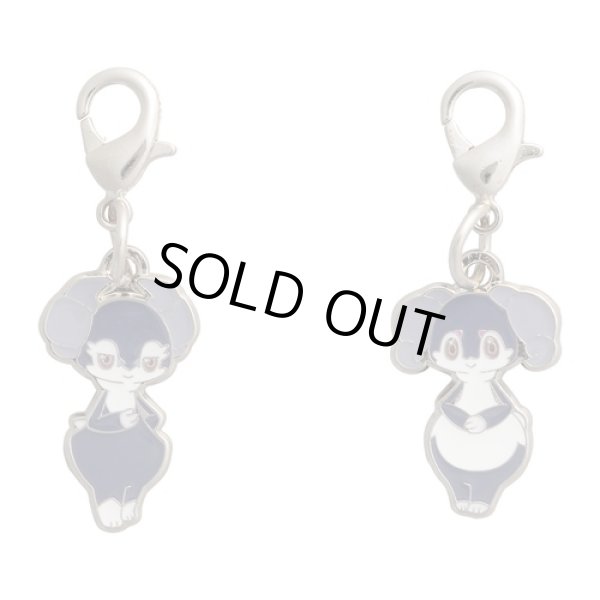 Photo1: Pokemon Center 2021 Metal Charm # 876 Indeedee (Male, Female) (1)