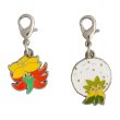 Photo1: Pokemon Center 2021 Metal Charm # 829 830 Gossifleur Eldegoss (1)