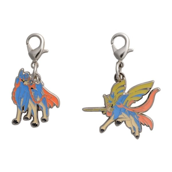 Photo1: Pokemon Center 2021 Metal Charm # 888 Zacian (Hero of Many Battles, Crowned Sword) (1)