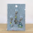 Photo2: Pokemon Center 2021 Metal Charm # 816 817 818 Sobble Drizzile Inteleon (2)