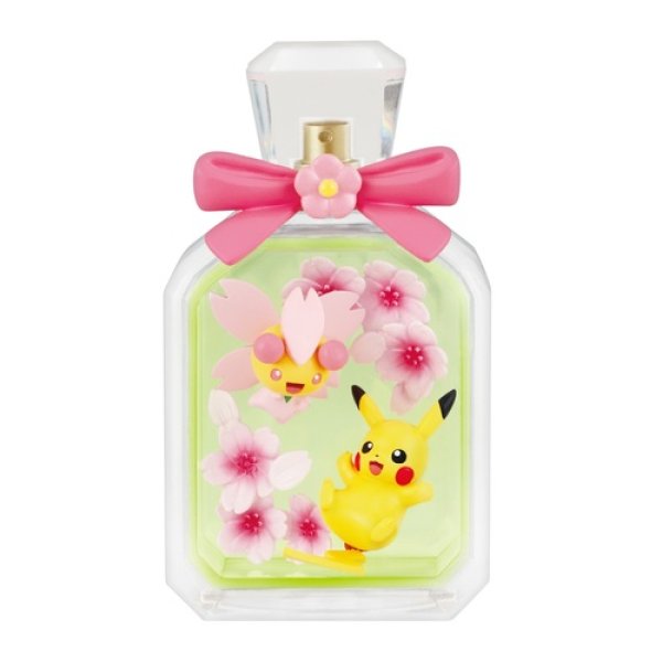 Photo1: Pokemon 2021 PETITE FLEUR vol.4 Seasonal Flowers #1 Pikachu & Cherrim Mini Figure (1)