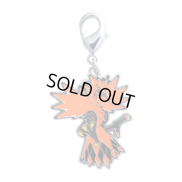 Photo1: Pokemon Center 2021 Metal Charm # G145 Galarian Zapdos (1)