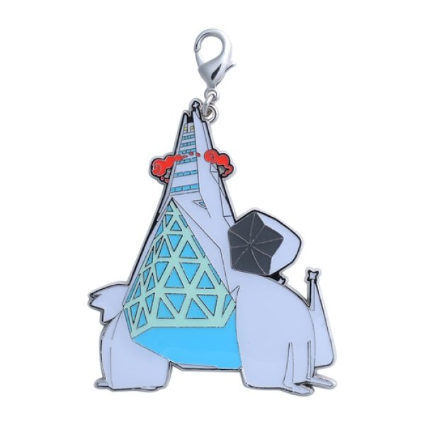 Photo1: Pokemon Center 2021 Metal Charm Gigantamax Duraludon (1)